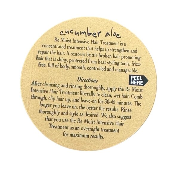 WEN by Chaz Dean CUCUMBER ALOE Re-Moist Intensive Hair Treatment 4 oz SEALED - Picture 3 of 4